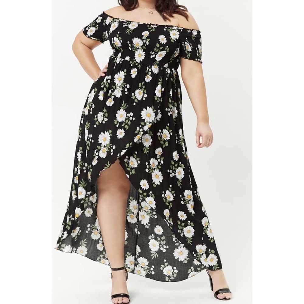 Daisy Print Dress